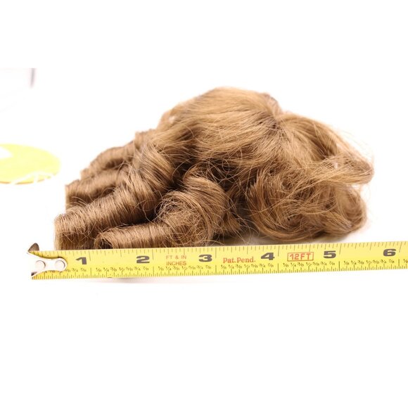 NEW Kemper Originals Jullien Light Brown Pigtails Curly Hair Wig Bangs Size 8-9 - Picture 7 of 7
